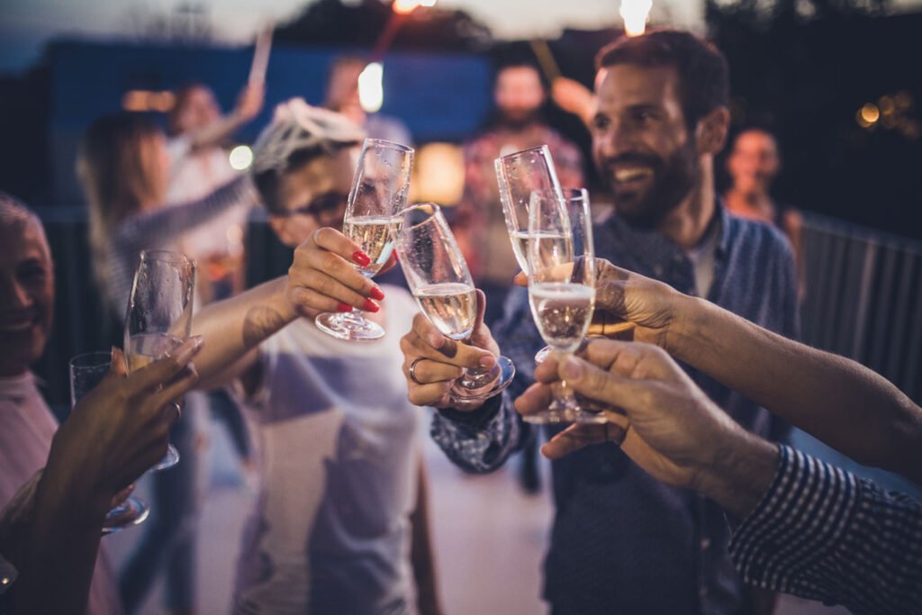 knowle party in the park VIP drinks